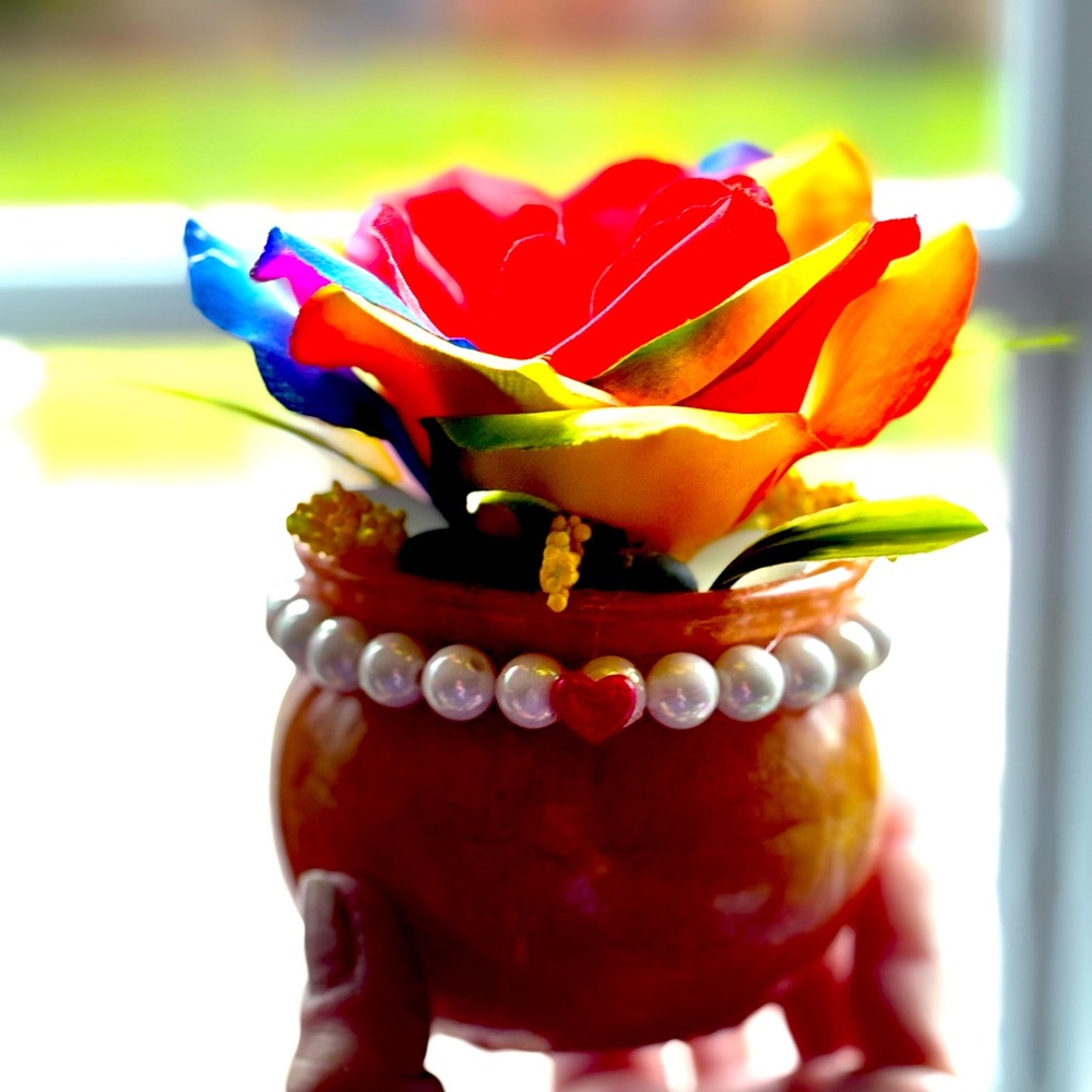 Resin Flower Pot